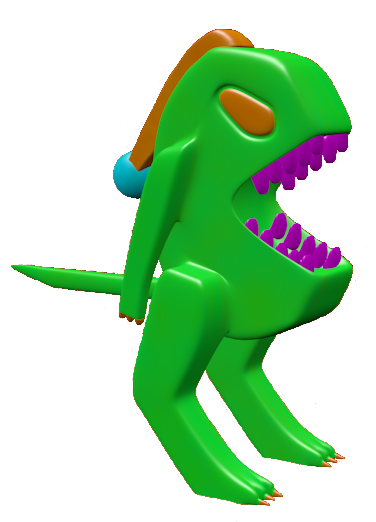 Trexanddrago Viruses Computer Virus Dinosaur Saver - Rpg Maker Mv (396x531)