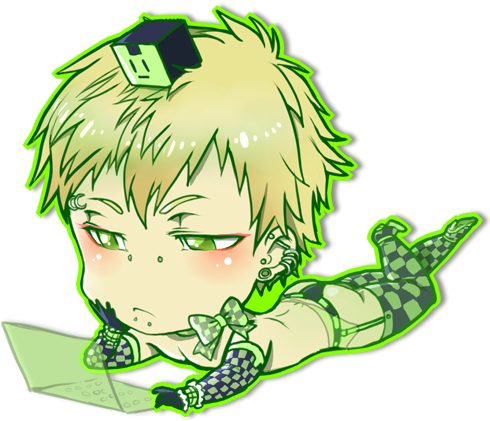 My Arts Mink Noiz Dmmd Aoba Koujaku Ren Clear(dmmd) - Dramatical Murder (500x600)