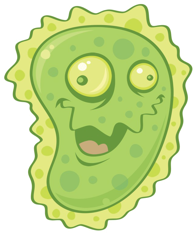 Virus Png Transparent - Cartoon Virus (1160x772)