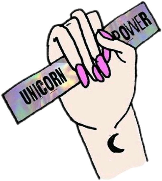 Unicorn Tumblr Cute - Cute Unicorn (551x617)