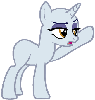 Mlp Base Unicorn - Mlp Base Unicorn (347x350)