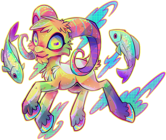 View Deviation - Cute Capricorn Art (590x500)