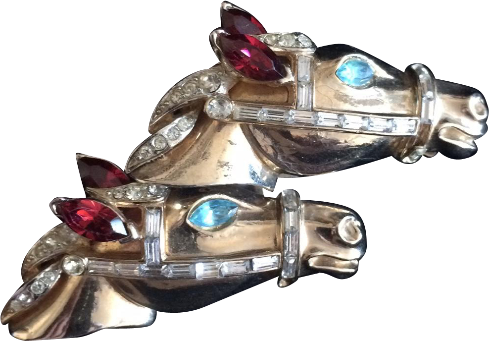 Coro Duette Horse Heads - Stallion (987x987)