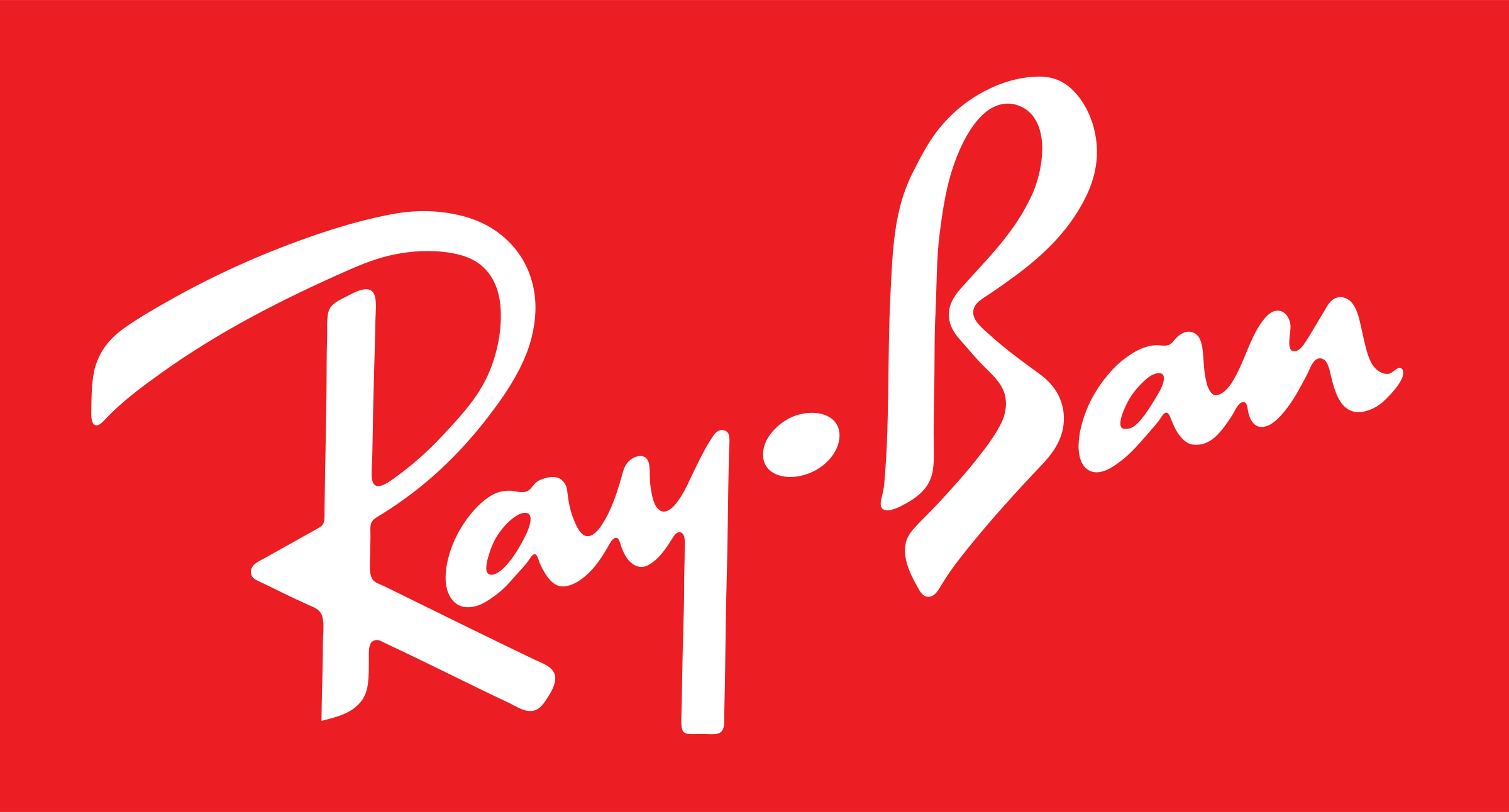 Ray Ban Clipart Svg - Ray Ban Eyewear Logo (2400x1292)
