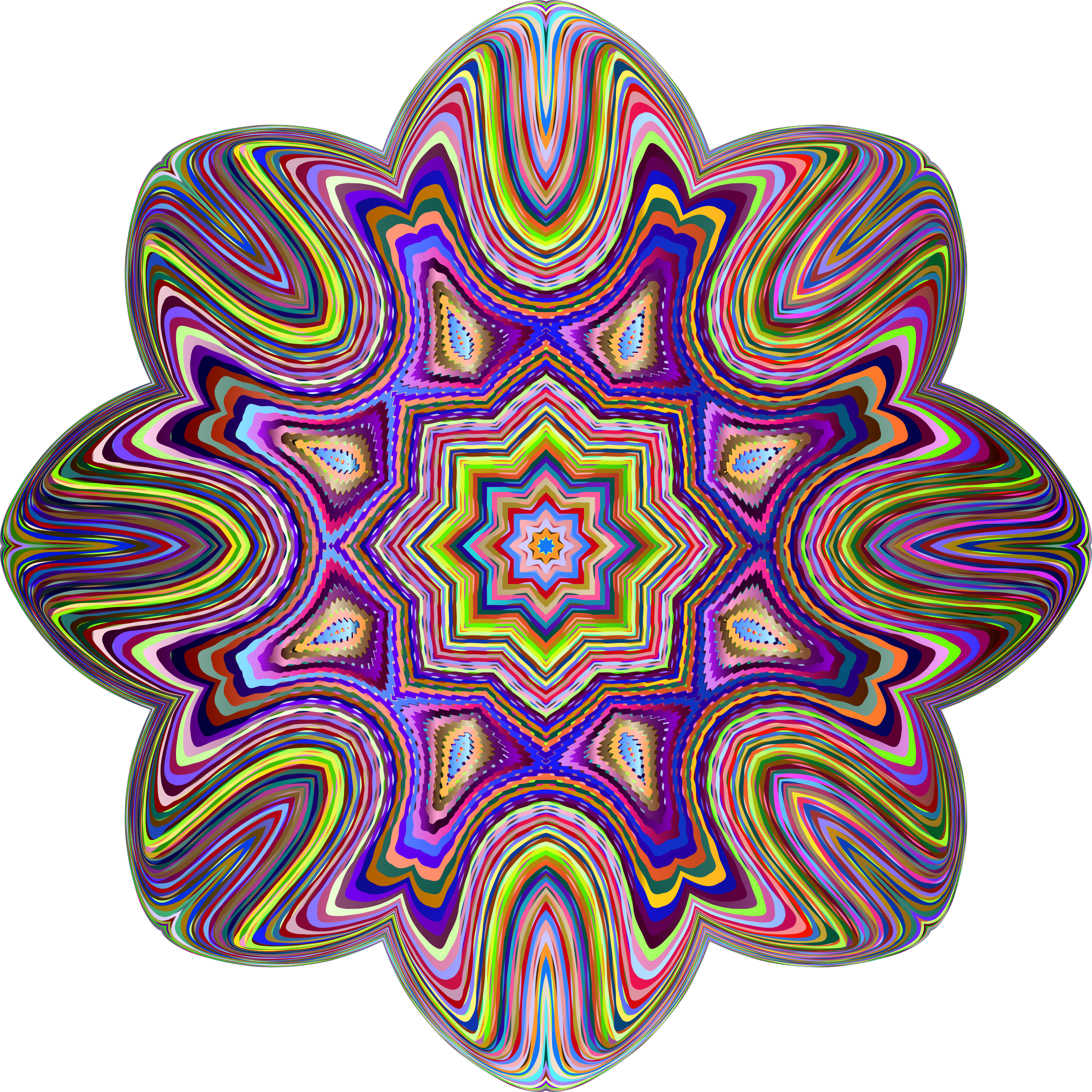 This Free Icons Png Design Of Psychedelic Geometry - Circle (2358x2358)