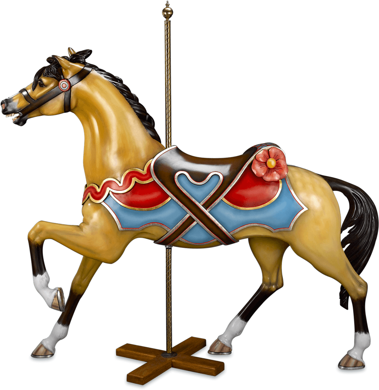 Joy Morris Carousel Horse - Child Carousel (1750x1400)
