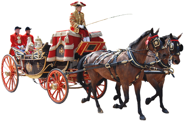 Coach, Gentlemanly, Horses, Team, Attraction - Французские Аристократы В Карете (640x422)