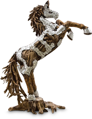 Acf Arf Horse 003 D3 - Statue (530x450)