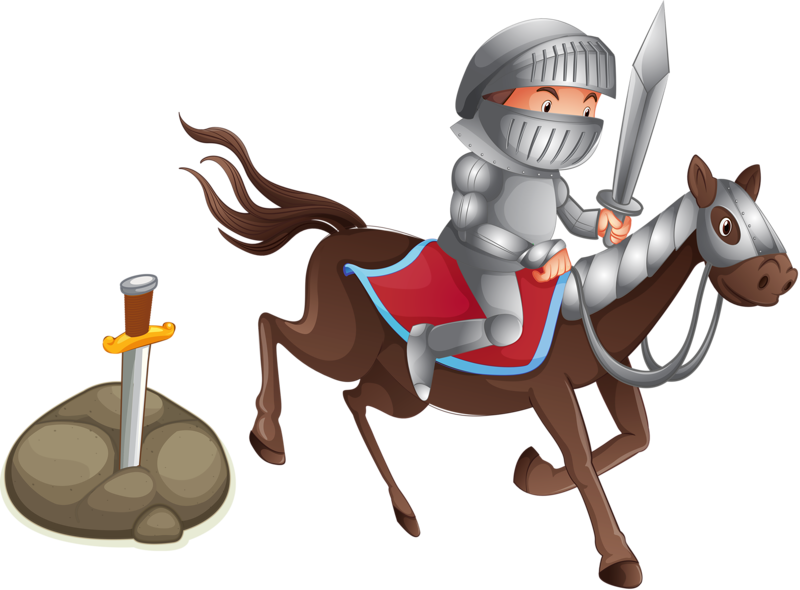 Horse Knight Photography Illustration - Knight With Horse Clipart (800x590)