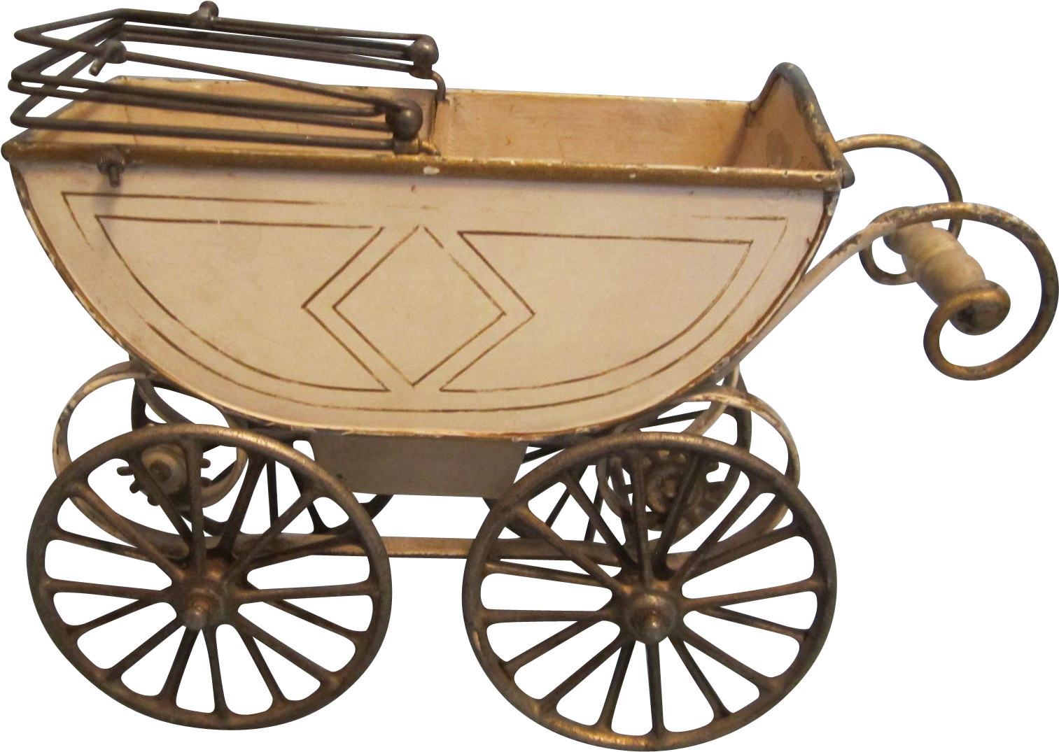 Antique German Marklin Doll Carriage - Carriage (1512x1512)