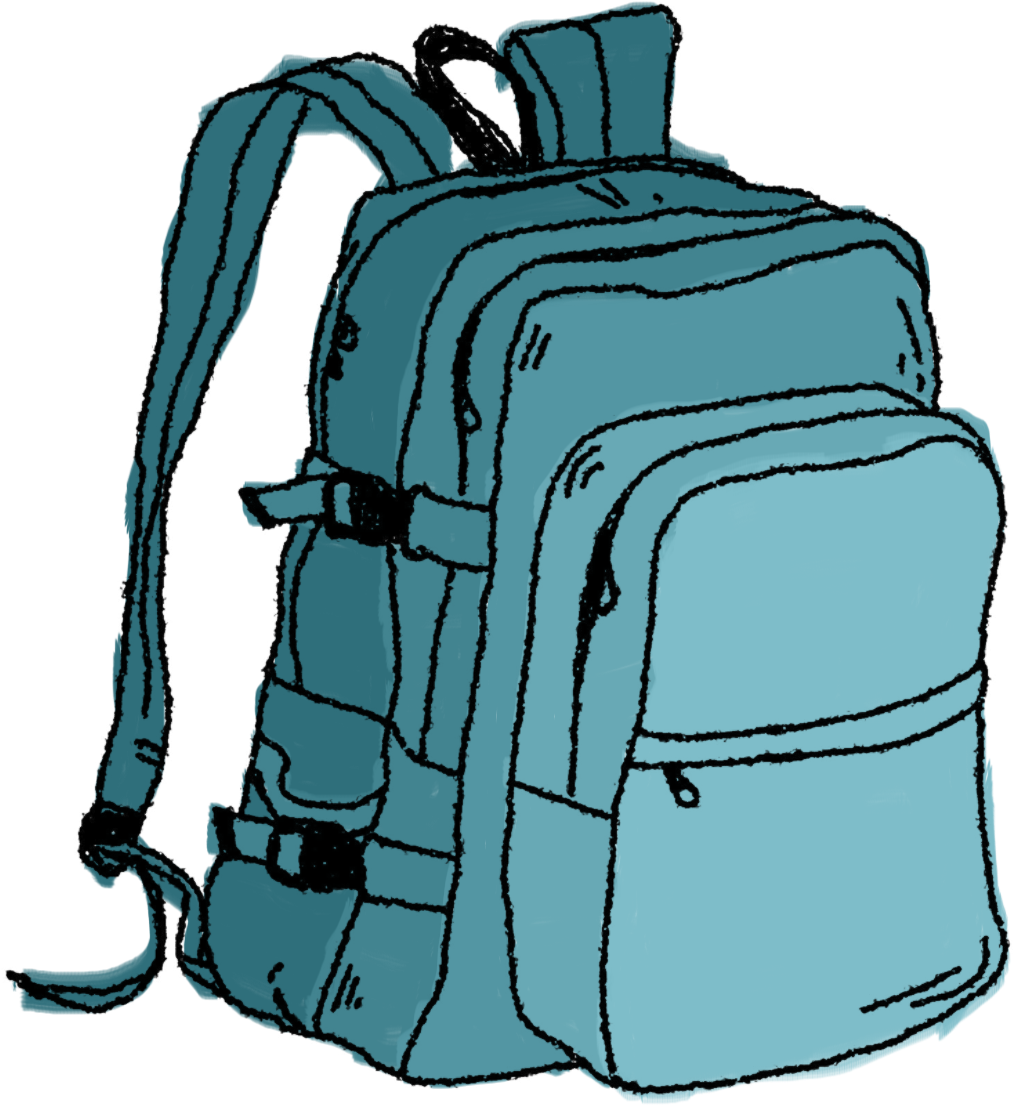 Image Of Backpack Clipart - Backpack Clipart (1200x1200)