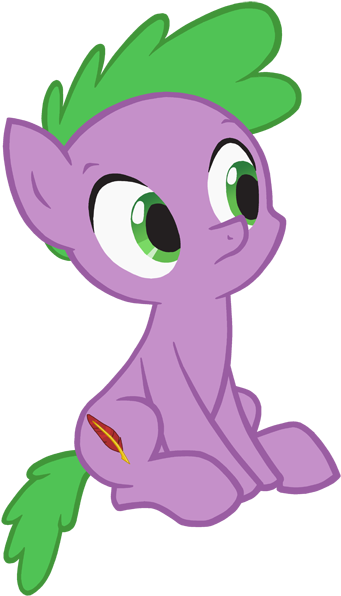 Spike Pinkie Pie Rainbow Dash Rarity Pony Green Pink - Cartoon (375x636)
