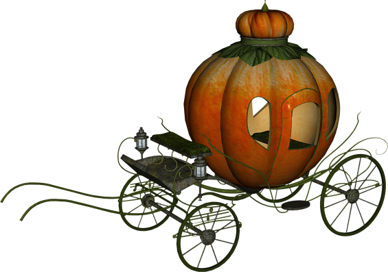 Vintage Carriage Freebie - Pumpkin (565x397)