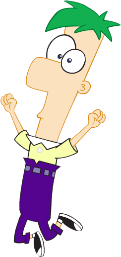 Pack Png Ferb - Phineas And Ferb Png (276x530)