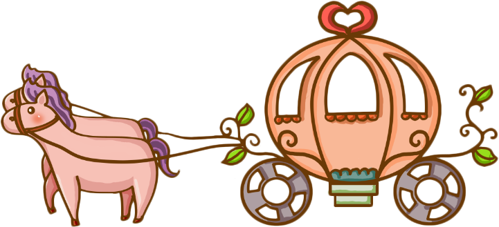 Cinderella Cartoon Candy Pumpkin - Cinderella Cartoon Carriage (787x787)