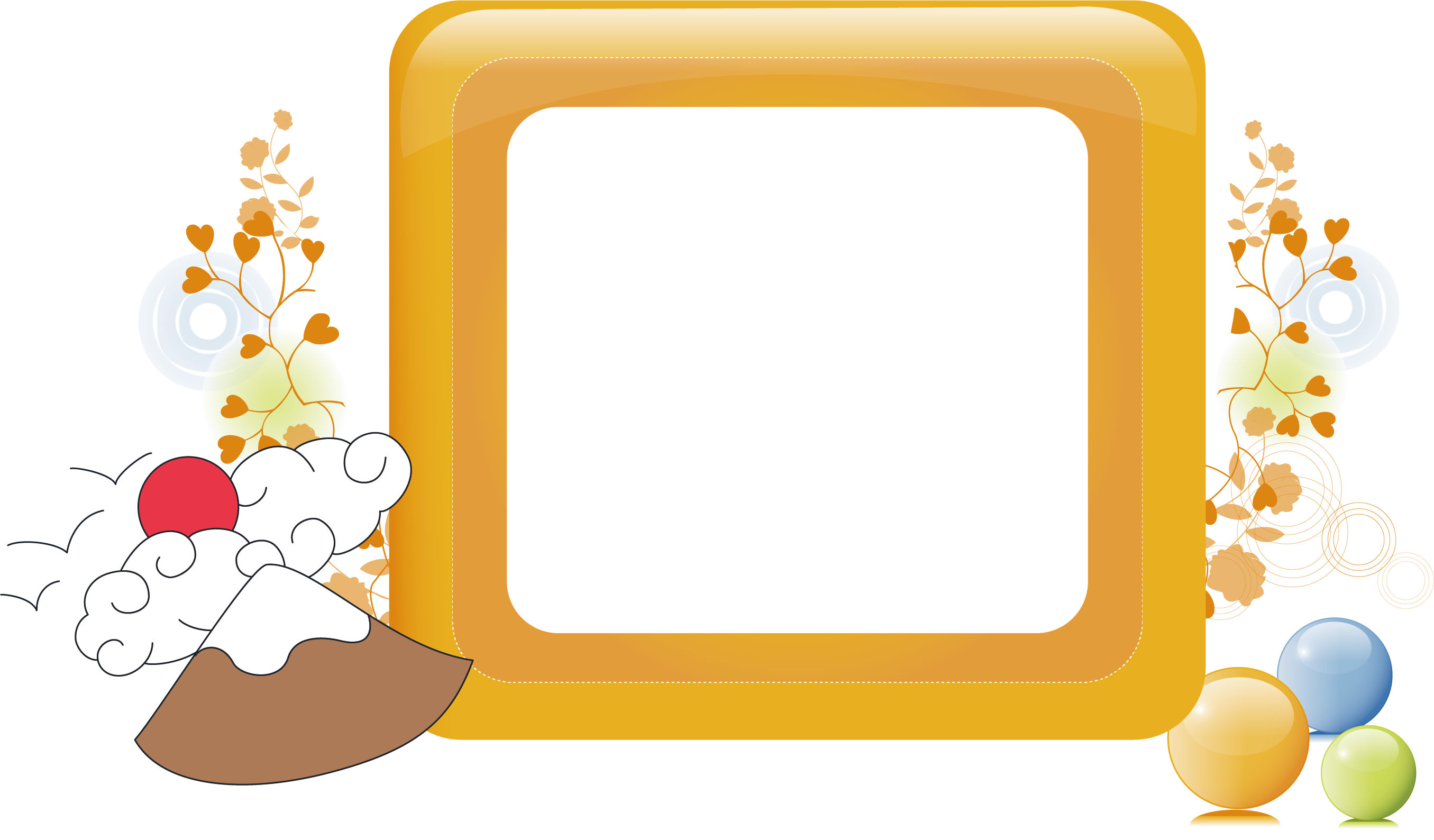 Square Vector Japanese Border - Square Vector Japanese Border (2711x1588)