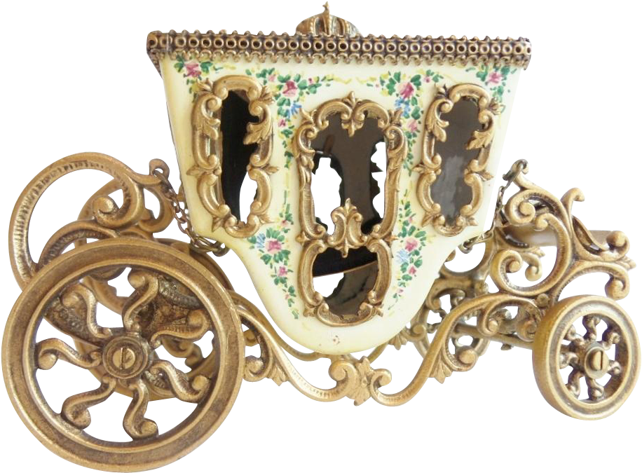Layaway Austrian Enamel Bronze Miniature Carriage Outstanding - Carriage (915x915)