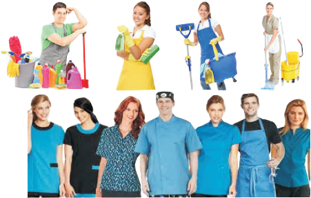 Housekeeping Uniform - Secret In Cleaning Your House Fast: Speed Cleaning (471x366)