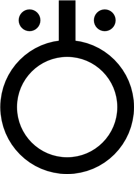 Japanese Map Symbol Government Or - Symbol Of The Government (438x595)