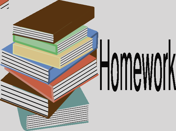 Homework Clip Art At Clker Pile Of Homework Clipart - Essay (600x448)