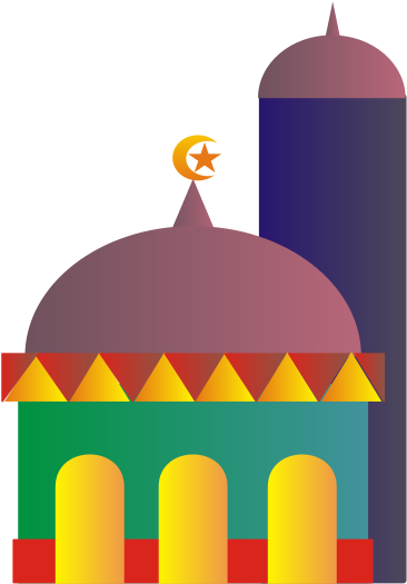 Mosque Islam Clip Art - Masjid Clipart (533x800)