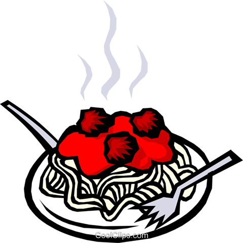 Macarrão Livre De Direitos Vetores Clip Art Ilustração - Pasta Clipart (479x480)