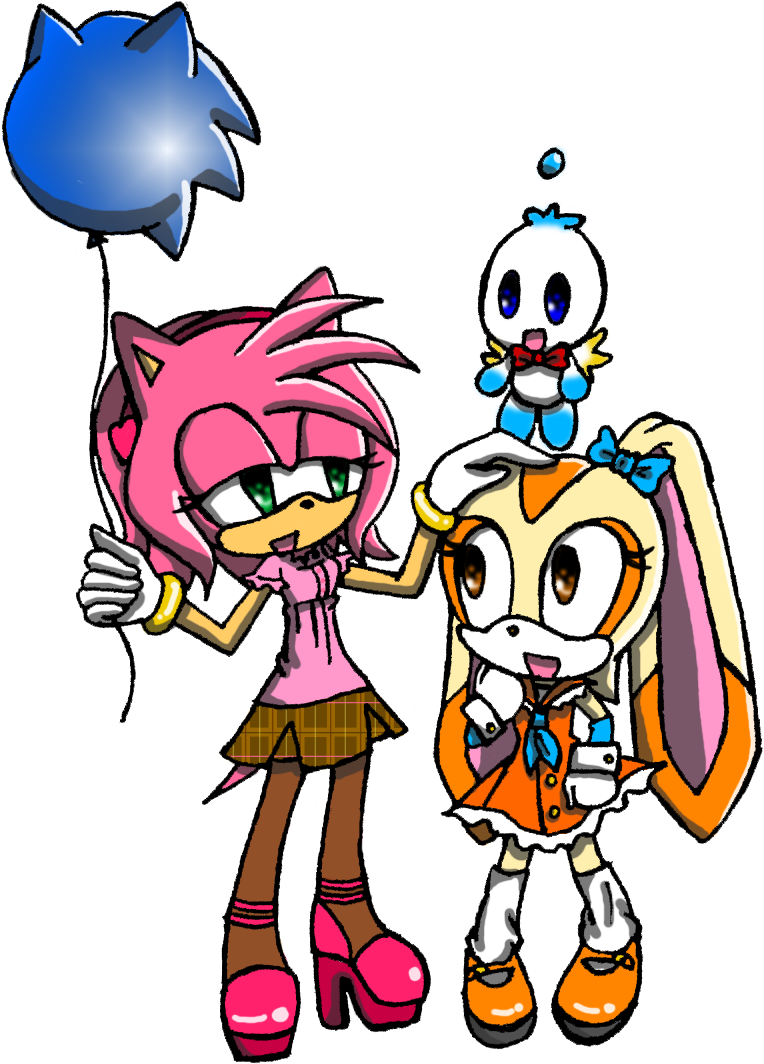 Amy Rose Starfire Raven Clip Art - Cartoon (802x1143)