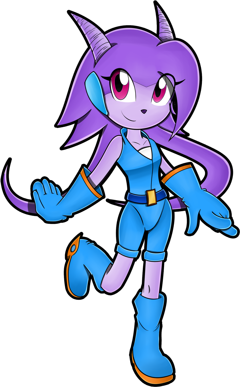 Freedom Planet - Sash Lilac The Dragon Girl (1024x1658)