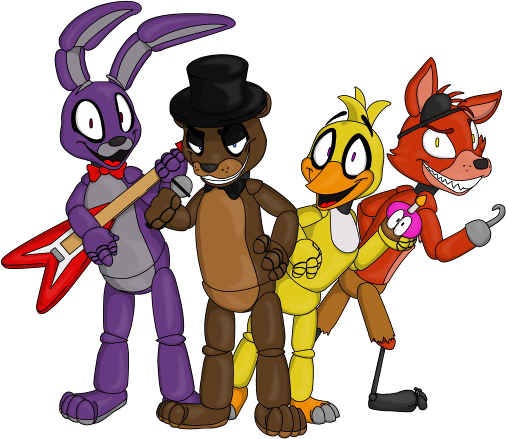 Five Nights At Freddy's Security Guard Pony Cartoon - Cartoon (1024x887)