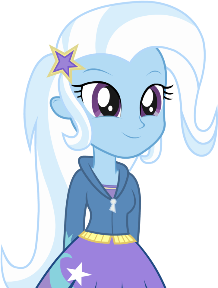 Equestria Girl By Negasun - Trixie Lulamoon Equestria Girl (823x971)
