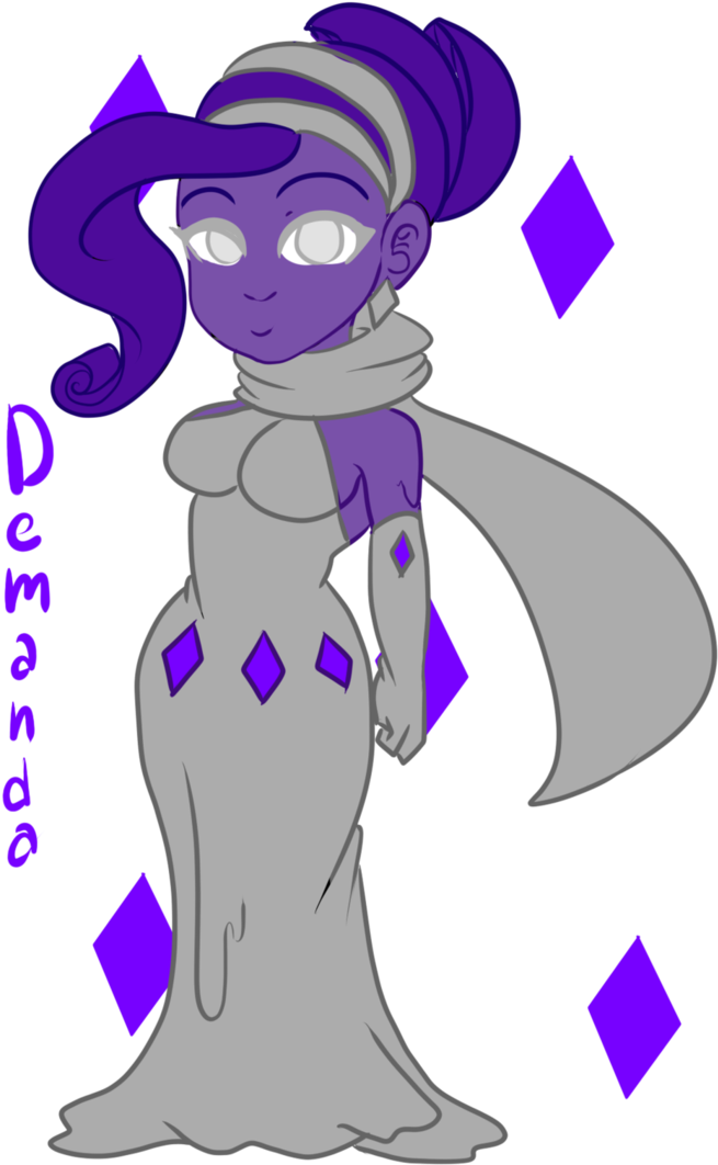 Demanda The Jewel Slime Girl, Made By Xdisax By Swade9wade - Demand (720x1110)