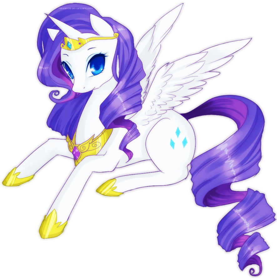 28 Collection Of Alicorn Drawing Cute - My Little Pony Alicorn Rarity (885x903)