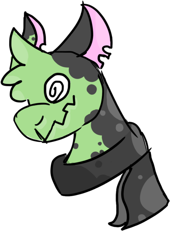 Zombie Goat By Inkflear-commissions - Cartoon (894x894)