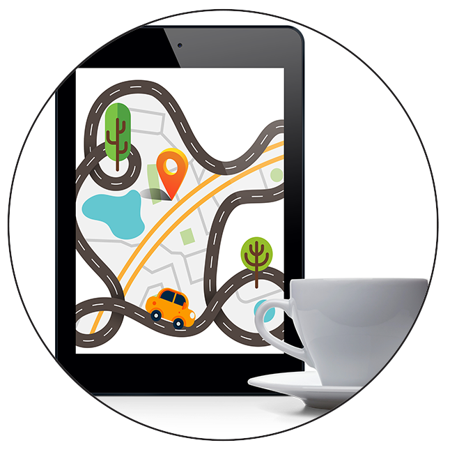 Visit Rivers End - Vector Graphics (646x648)