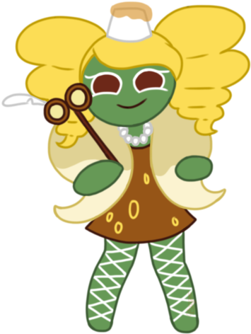 [commission] Glamorous Zombie Cheesecake By Artistic-sofie - Cookie Run Cheesecake Cookie (400x533)