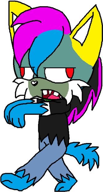 Just Look At This Cute Lil Zombie X3 By Dj Lynx Gio - Cartoon (397x715)