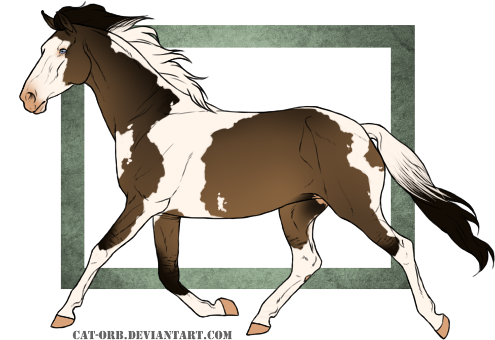 Stallion Art Mustang Foal Mare - Horse (1024x730)