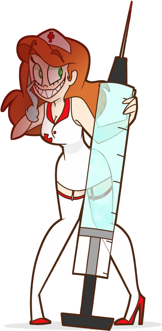 Nurse By Miss Zi Zi - Cartoon (674x1184)