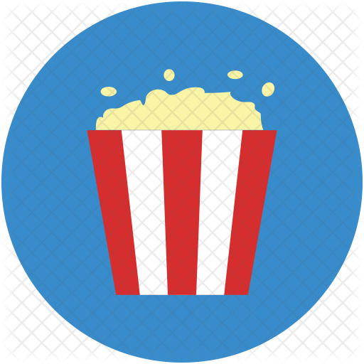 Popcorn Icon - Icon (512x512)