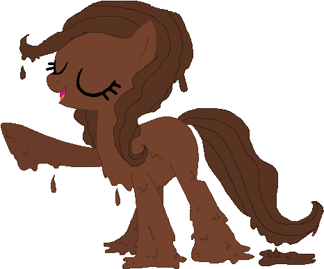 Mud Pony Adopt By Mlpadopts1234 - Mlp Base Mud (515x406)