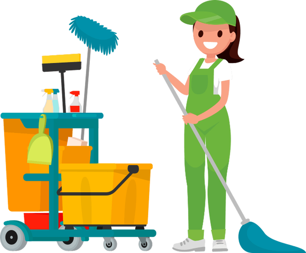 End Of Lease Cleaning Services In Adelaide - Office Cleaning Clip Art (1000x827)