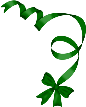 Ax-curly Bow Green - Ax-curly Bow Green (380x500)