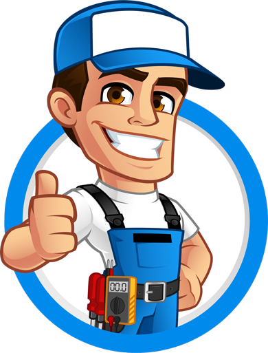 Now Offering Home Services - Solar Panel Cartoon (390x513)