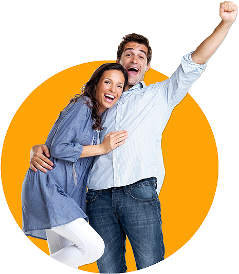 House Cleaning Services Richmond Va - Couple Celebrating (500x542)