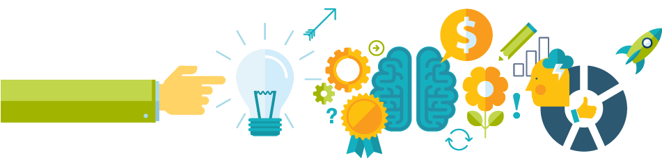 Set Of Flat Design Vector Illustration Concepts For - Freelance Png (1000x300)