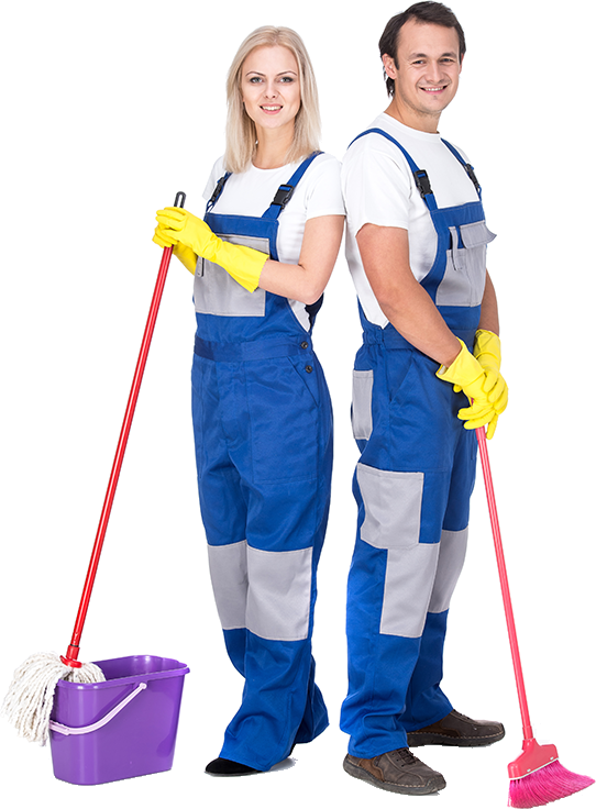 Home Cleaning - Housekeeping Couple (542x736)