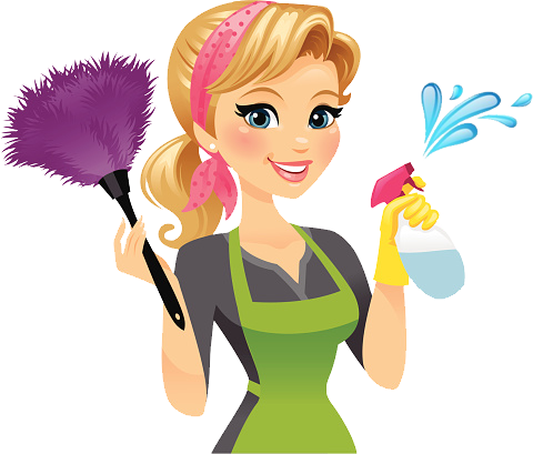 House Cleaning - House Cleaning Services Logo (480x409)