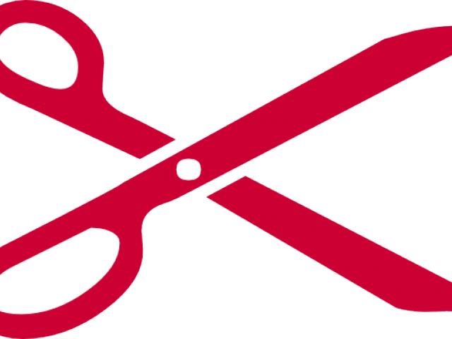 Scissor Clipart Red Scissors - Pink Scissors Clipart (640x480)