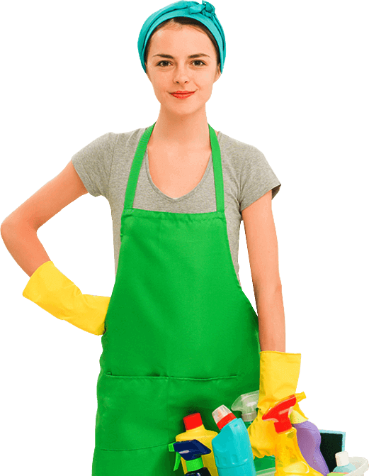 Housekeeping Service Elmwood Park Nj - Woman Cleaning Png (521x671)