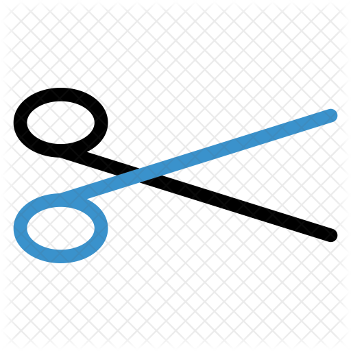 Scissor Icon - Circle (512x512)